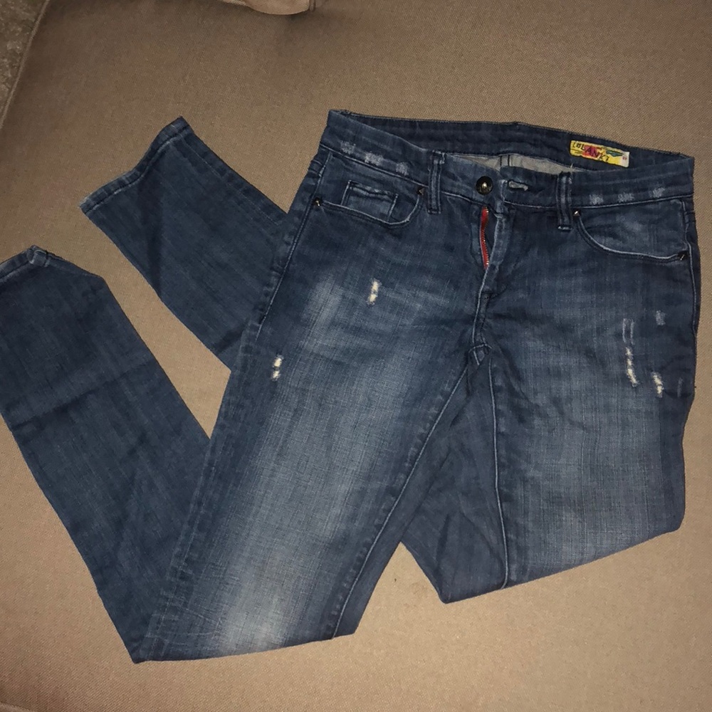 Blank NYC studded skinny jeans